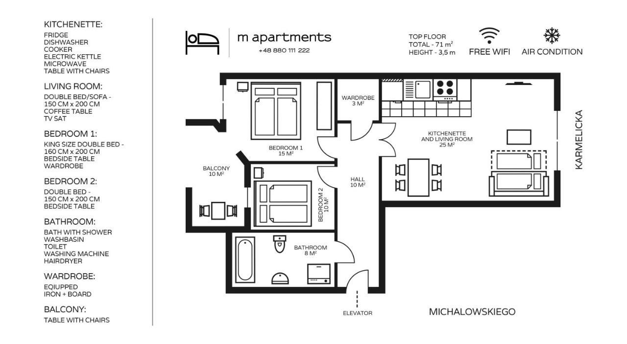 M Apartments Красков Екстериор снимка